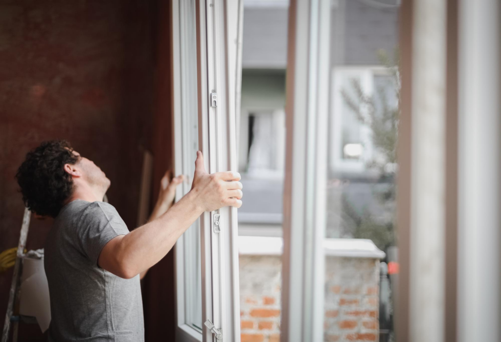 Fenstertausch im bewohnten Einfamilienhaus